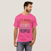 皮肉おもしろいにOと同じ風変わり年齢だ Tシャツ (正面フル)