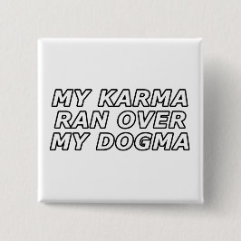 皮肉おもしろいスピリチュアル引用文ギャグギフト 缶バッジ