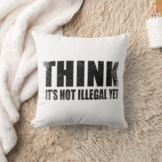 皮肉おもしろいスローガン大人のユーモア皮肉 クッション (ブランケット)