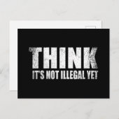 皮肉おもしろいスローガン大人のユーモア皮肉 シーズンポストカード (正面/裏面)