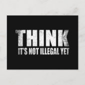 皮肉おもしろいスローガン大人のユーモア皮肉 シーズンポストカード (正面)