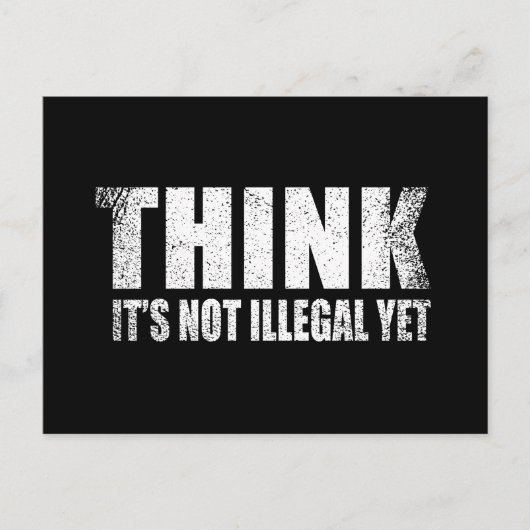 皮肉おもしろいスローガン大人のユーモア皮肉 シーズンポストカード (正面)