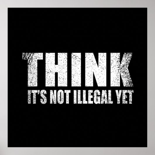 皮肉おもしろいスローガン大人のユーモア皮肉 ポスター (正面)