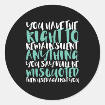 皮肉おもしろい君は残る権利がある静か