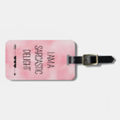 皮肉おもしろい旅行 ラゲッジタグ (正面横)