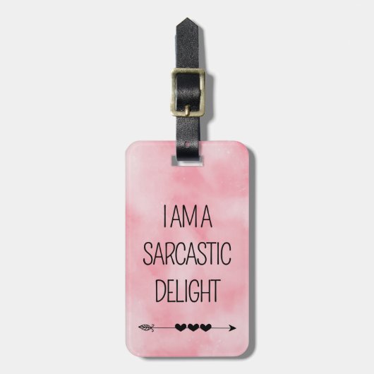 皮肉おもしろい旅行 ラゲッジタグ (正面縦)