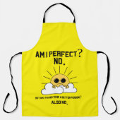 皮肉おもしろい的なやる気を起こさせる贈り物 エプロン (正面)