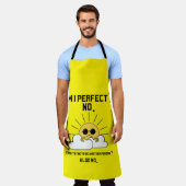皮肉おもしろい的なやる気を起こさせる贈り物 エプロン (着用した状態)