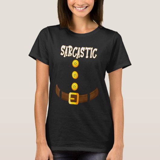 皮肉おもしろい的なクリスマス格言ドワーフマッチング小妖精や小人 Tシャツ (正面)