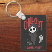 皮肉おもしろい的な死神ハローウィンパーティ キーホルダー (正面)