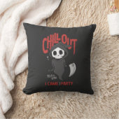 皮肉おもしろい的な死神ハローウィンパーティ クッション (ブランケット)