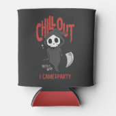 皮肉おもしろい的な死神ハローウィンパーティ 缶クーラー (正面)