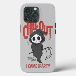 皮肉おもしろい的な死神ハローウィンパーティ iPhone 13 PROケース