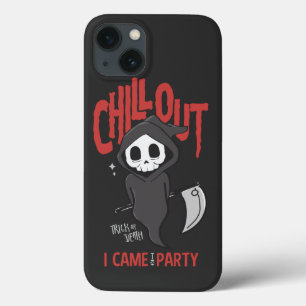 皮肉おもしろい的な死神ハローウィンパーティ iPhone 13ケース