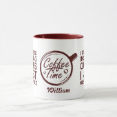 皮肉おもしろい的な私は必要ない感動的引用文 マグカップ (中央)