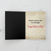 皮肉おもしろい的な配偶者のバレンタインデーのカード シーズンカード (内部)