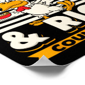 皮肉おもしろい的な重量挙げボディビルフィッツ ポスター (角)