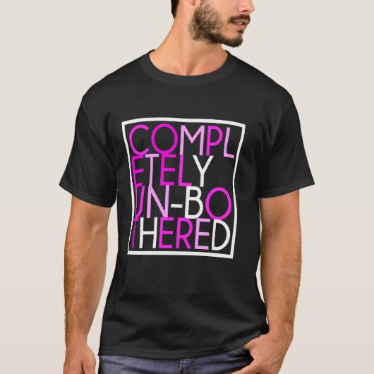 皮肉おもしろい色数々の全く気にならないG Tシャツ (正面)