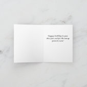 皮肉おもしろい誕生日 カード (内部)