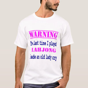 皮肉おもしろい麻雀 Tシャツ