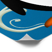 皮肉か？イマードペンギンのポスター ポスター (角)