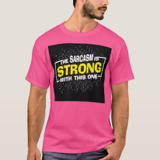 皮肉が強い人 Tシャツ