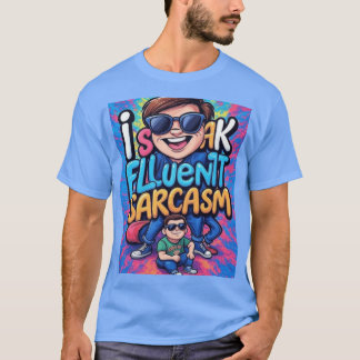 皮肉が流暢に話せるセシウム娘 Tシャツ