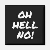 皮肉すごいなSああ地獄いいえ皮肉なおもしろい失礼 マグネット (正面)