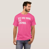 皮肉だけで1つの銃を約束狩りライフル Tシャツ (正面フル)