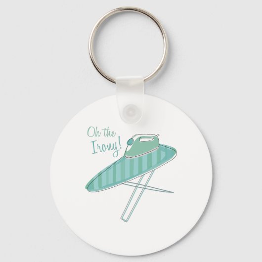 皮肉だ！ キーホルダー (正面)