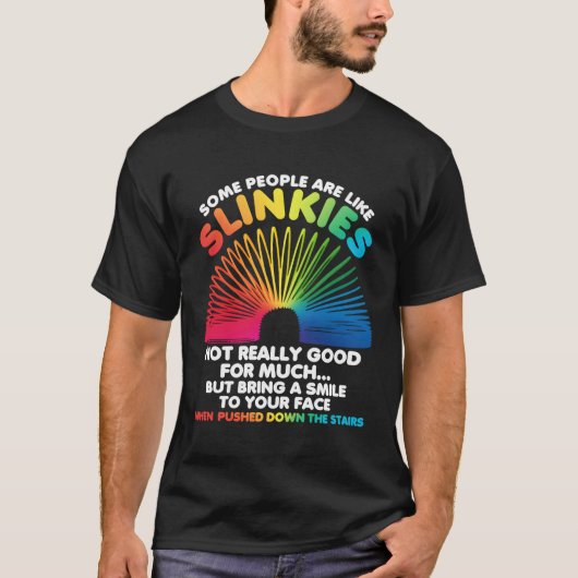 皮肉っぽい人もいる Tシャツ (正面)