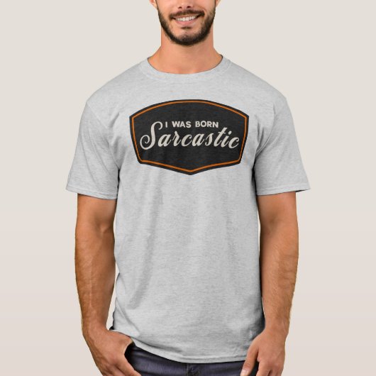 皮肉っぽく生まれた Tシャツ (正面)
