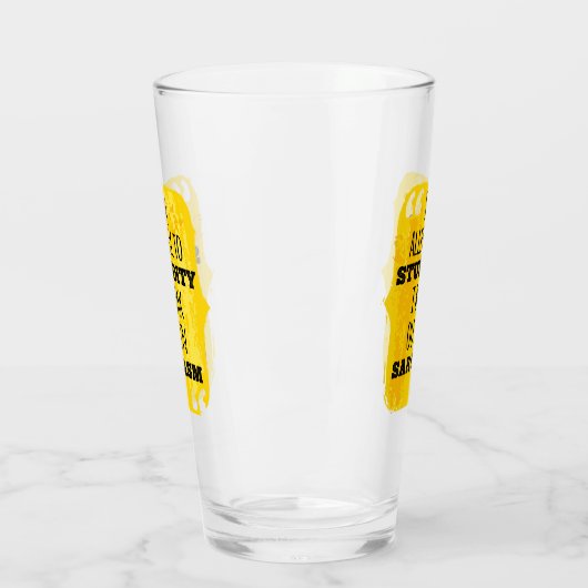 皮肉で分かる愚行アレルギーだ タンブラーグラス (左)