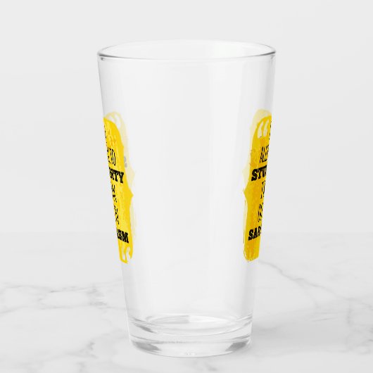 皮肉で分かる愚行アレルギーだ タンブラーグラス (右)