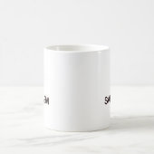 皮肉で爆撃される コーヒーマグカップ (中央)