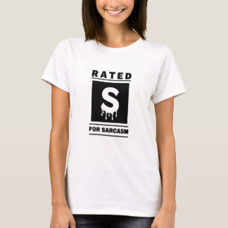 皮肉で'S'と評価 Tシャツ