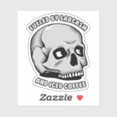 皮肉とアイスコーヒーで煽られる シール (シート)