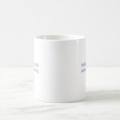 皮肉と強いコーヒーでやっていく デザイン コーヒーマグカップ (中央)