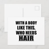 皮肉なおもしろいことわざユーモア皮肉 シーズンポストカード (正面/裏面)