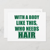 皮肉なおもしろいことわざユーモア皮肉 シーズンポストカード (正面/裏面)