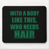 皮肉なおもしろいことわざユーモア皮肉 マウスパッド (正面)