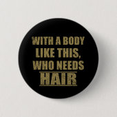 皮肉なおもしろいことわざユーモア皮肉 缶バッジ (正面)