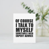 皮肉なおもしろいことわざ大人のユーモア皮肉 ポストカード (スタンド正面)