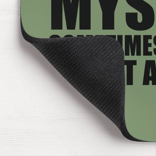 皮肉なおもしろいことわざ大人のユーモア皮肉 マウスパッド (コーナー)