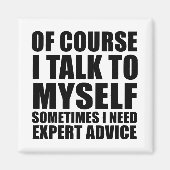 皮肉なおもしろいことわざ大人のユーモア皮肉 マグネット (正面)