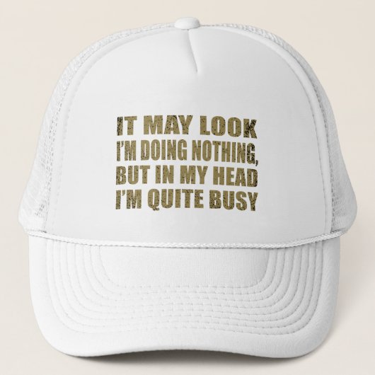 皮肉なおもしろいことわざ有名な引用文皮肉 キャップ (正面)