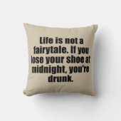 皮肉なおもしろいことわざ有名な引用文皮肉 クッション (正面)