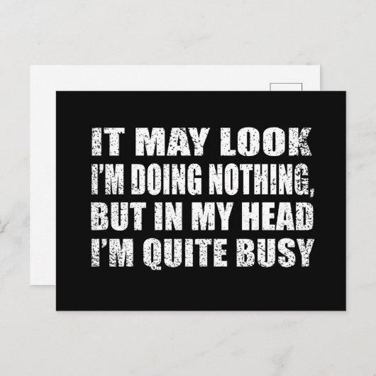 皮肉なおもしろいことわざ有名な引用文皮肉 シーズンポストカード (正面/裏面)