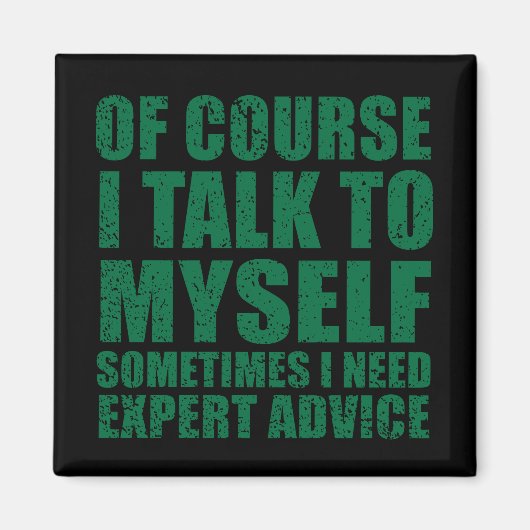 皮肉なおもしろいスローガンのユーモア皮肉 マグネット (正面)