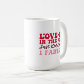 皮肉なおもしろい反バレンタインことわざ コーヒーマグカップ (正面右)